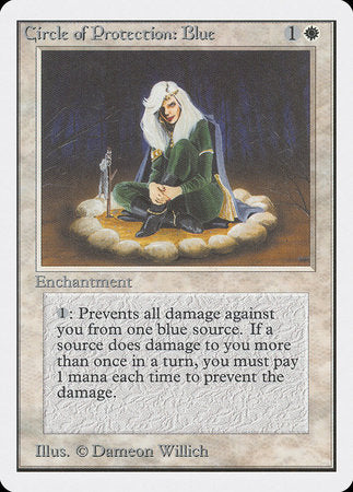 Circle of Protection: Blue [Unlimited Edition] | Jomio and Rueliete's Cards and Comics