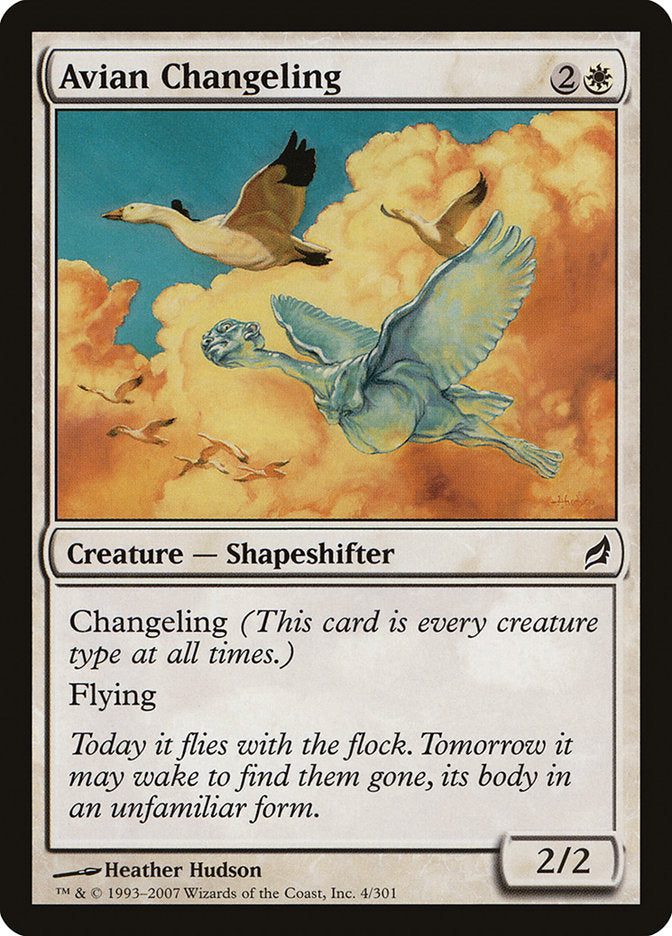 Avian Changeling [Lorwyn] | Jomio and Rueliete's Cards and Comics