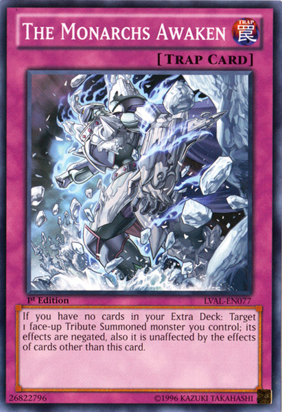 The Monarchs Awaken [LVAL-EN077] Common | Jomio and Rueliete's Cards and Comics