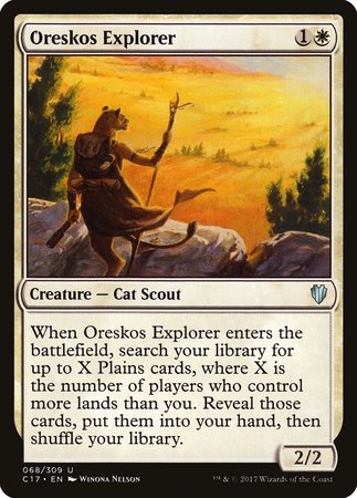 Oreskos Explorer [Commander 2017] | Jomio and Rueliete's Cards and Comics