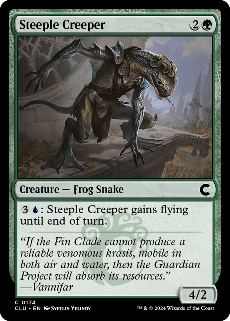 Steeple Creeper [Ravnica: Clue Edition] | Jomio and Rueliete's Cards and Comics