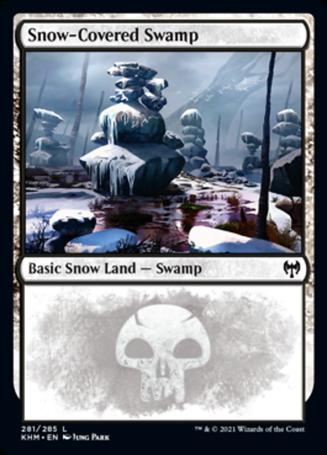 Snow-Covered Swamp (281) [Kaldheim] | Jomio and Rueliete's Cards and Comics