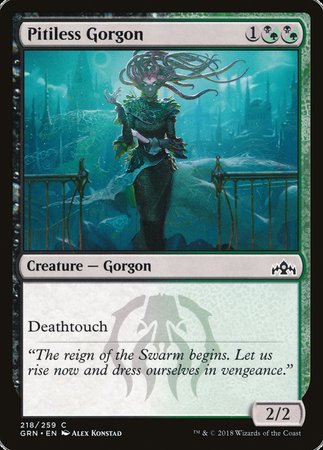 Pitiless Gorgon [Guilds of Ravnica] | Jomio and Rueliete's Cards and Comics