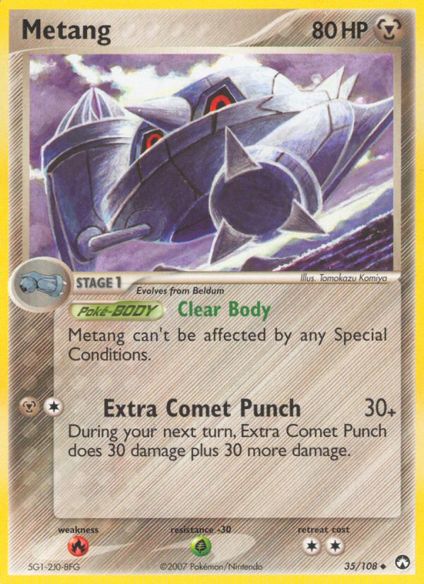 Metang (35/108) [EX: Power Keepers] | Jomio and Rueliete's Cards and Comics
