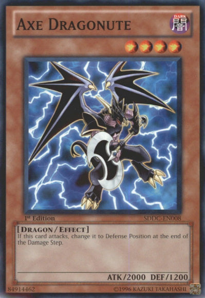 Axe Dragonute [SDDC-EN008] Common | Jomio and Rueliete's Cards and Comics