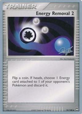 Energy Removal 2 (74/108) (Bliss Control - Paul Atanassov) [World Championships 2008] | Jomio and Rueliete's Cards and Comics