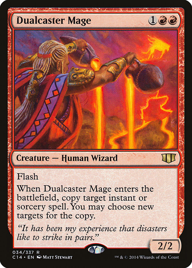 Dualcaster Mage [Commander 2014] | Jomio and Rueliete's Cards and Comics