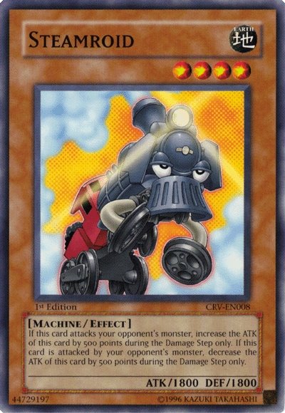 Steamroid [CRV-EN008] Common | Jomio and Rueliete's Cards and Comics