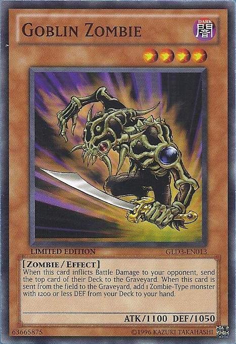 Goblin Zombie [GLD3-EN013] Common | Jomio and Rueliete's Cards and Comics
