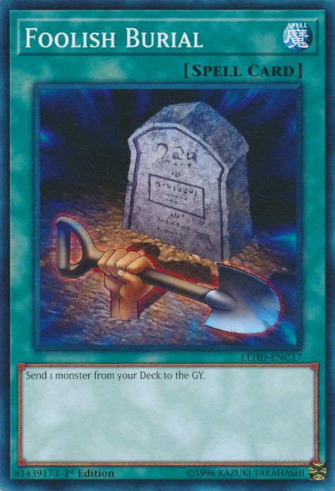 Foolish Burial [LEHD-ENC17] Common | Jomio and Rueliete's Cards and Comics