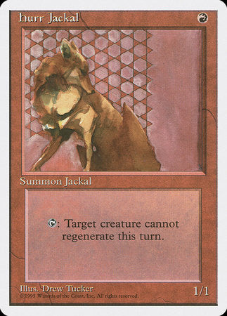 Hurr Jackal [Fourth Edition] | Jomio and Rueliete's Cards and Comics