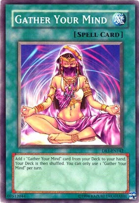 Gather Your Mind [DR1-EN142] Common | Jomio and Rueliete's Cards and Comics