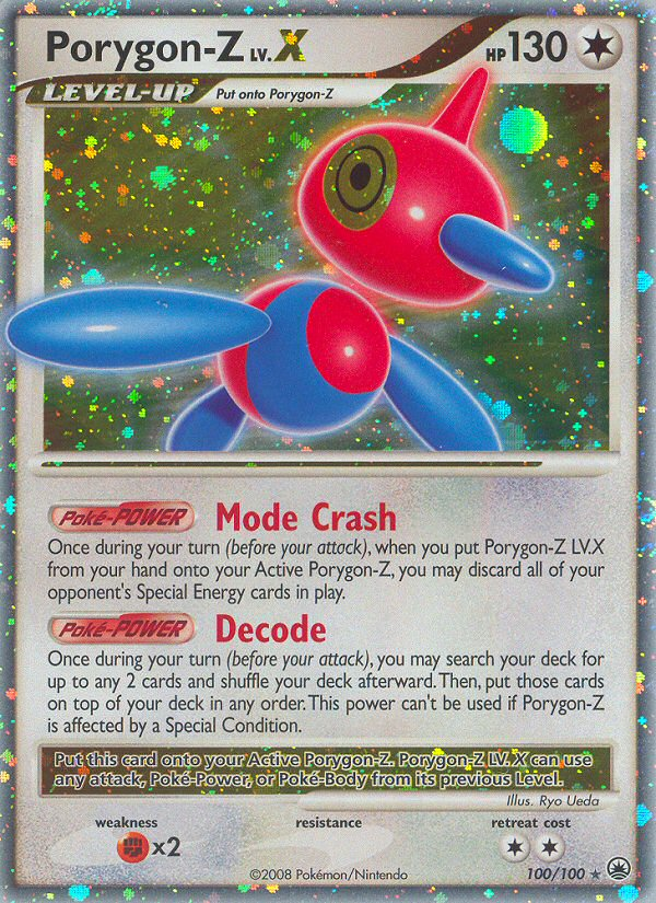 Porygon-Z LV.X (100/100) [Diamond & Pearl: Majestic Dawn] | Jomio and Rueliete's Cards and Comics