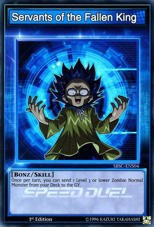 Servants of the Fallen King [SBSC-ENS04] Super Rare | Jomio and Rueliete's Cards and Comics