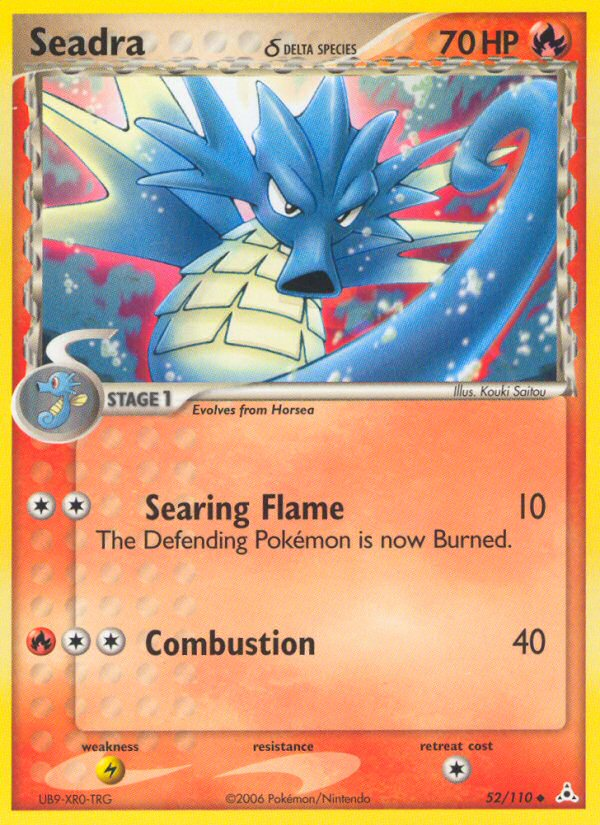 Seadra (52/110) (Delta Species) [EX: Holon Phantoms] | Jomio and Rueliete's Cards and Comics