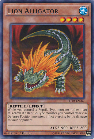 Lion Alligator [BP03-EN089] Rare | Jomio and Rueliete's Cards and Comics
