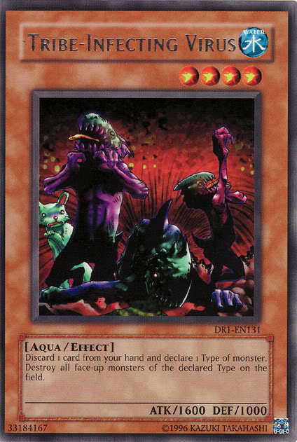 Tribe-Infecting Virus [DR1-EN131] Rare | Jomio and Rueliete's Cards and Comics