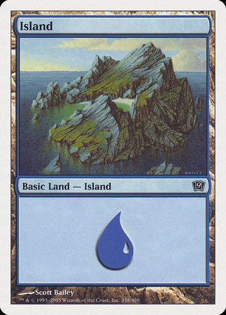 Island (338) [Ninth Edition] | Jomio and Rueliete's Cards and Comics