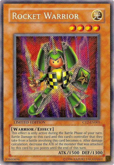 Rocket Warrior [CT2-EN005] Secret Rare | Jomio and Rueliete's Cards and Comics