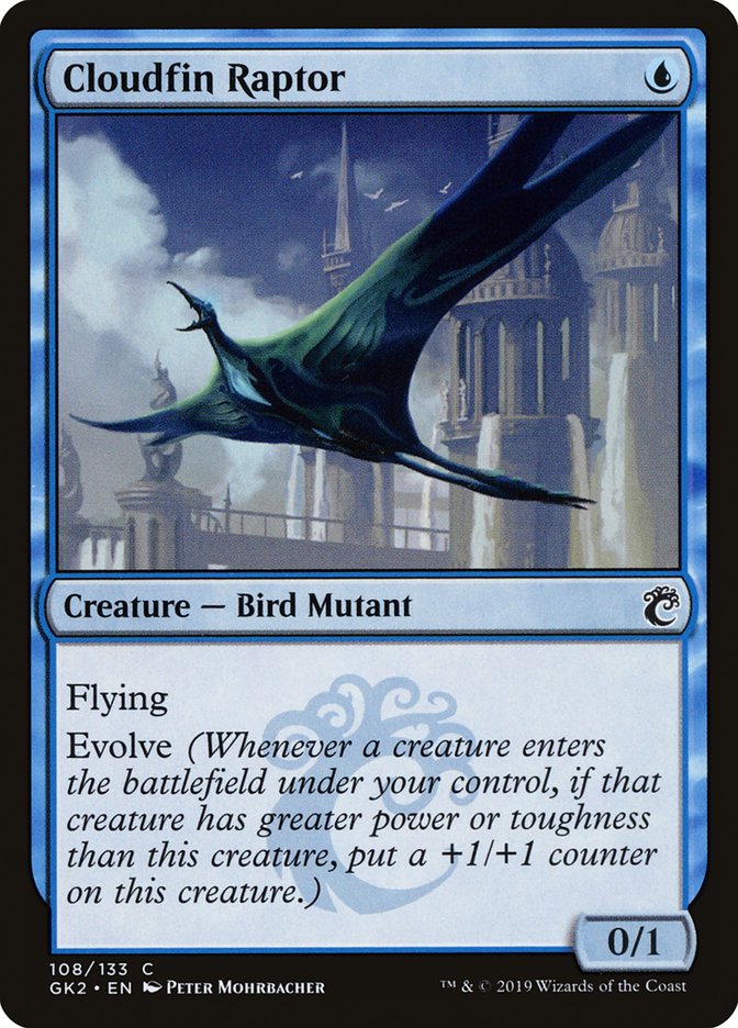 Cloudfin Raptor [Ravnica Allegiance Guild Kit] | Jomio and Rueliete's Cards and Comics