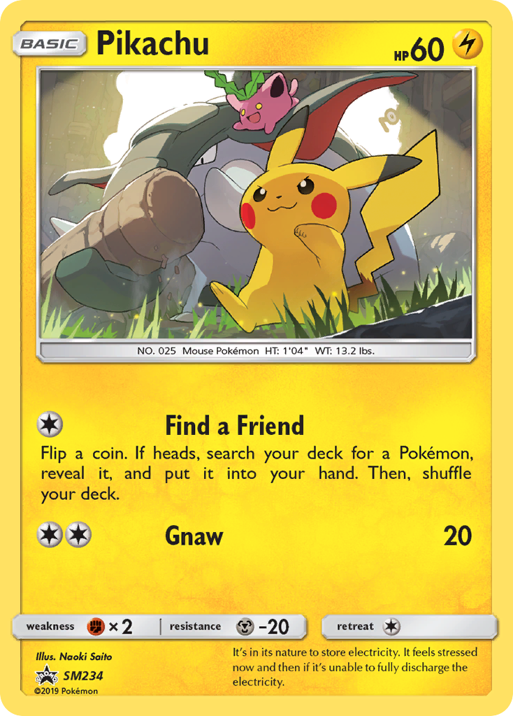 Pikachu (SM234) [Sun & Moon: Black Star Promos] | Jomio and Rueliete's Cards and Comics