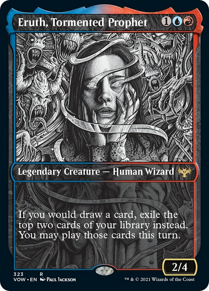 Eruth, Tormented Prophet (Showcase Eternal Night) [Innistrad: Crimson Vow] | Jomio and Rueliete's Cards and Comics