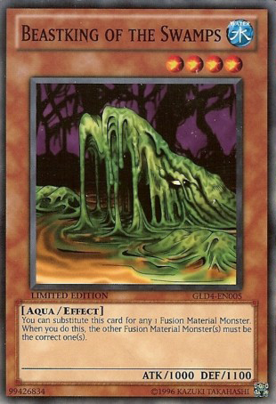 Beastking of the Swamps [GLD4-EN005] Common | Jomio and Rueliete's Cards and Comics