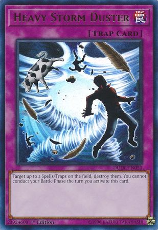 Heavy Storm Duster [DUDE-EN050] Ultra Rare | Jomio and Rueliete's Cards and Comics