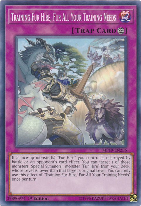 Training Fur Hire, Fur All Your Training Needs [MP19-EN256] Common | Jomio and Rueliete's Cards and Comics