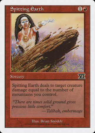 Spitting Earth [Classic Sixth Edition] | Jomio and Rueliete's Cards and Comics