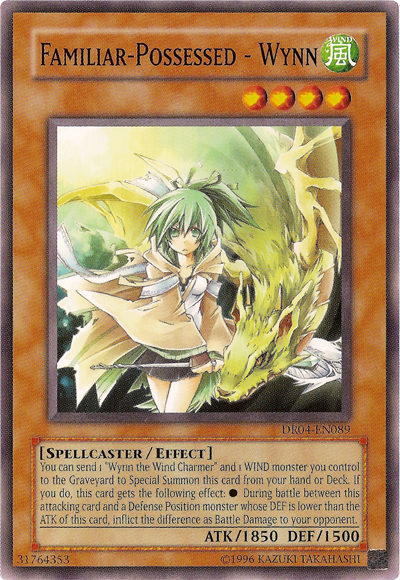 Familiar-Possessed - Wynn [DR04-EN089] Common | Jomio and Rueliete's Cards and Comics