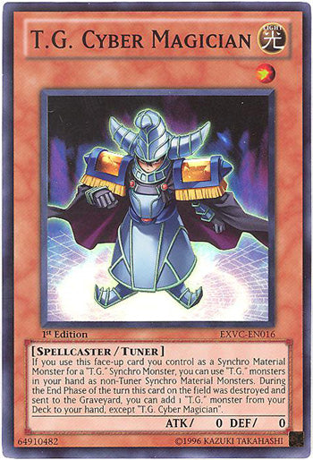 T.G. Cyber Magician [EXVC-EN016] Super Rare | Jomio and Rueliete's Cards and Comics