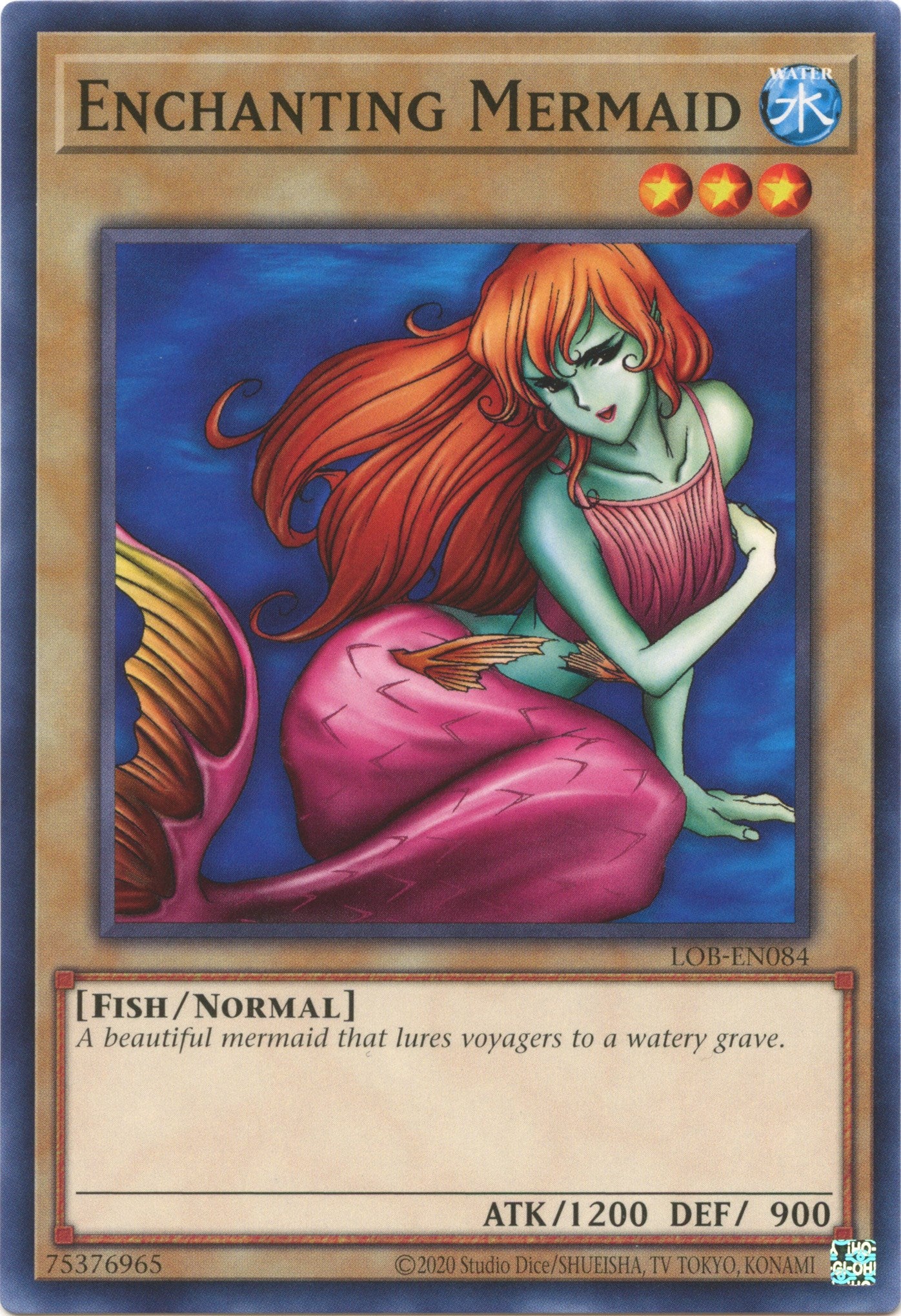 Enchanting Mermaid (25th Anniversary) [LOB-EN084] Common | Jomio and Rueliete's Cards and Comics