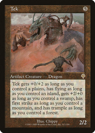 Tek [Invasion] | Jomio and Rueliete's Cards and Comics