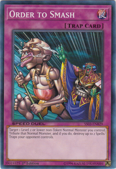Order to Smash [SS03-ENB29] Common | Jomio and Rueliete's Cards and Comics
