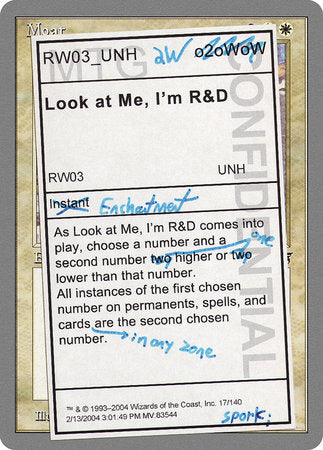 Look at Me, I'm R&D [Unhinged] | Jomio and Rueliete's Cards and Comics