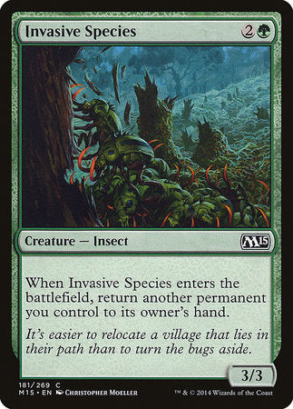 Invasive Species [Magic 2015] | Jomio and Rueliete's Cards and Comics