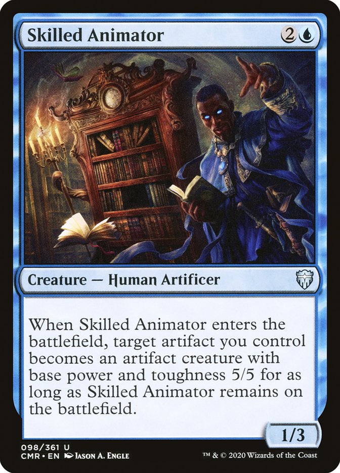 Skilled Animator [Commander Legends] | Jomio and Rueliete's Cards and Comics
