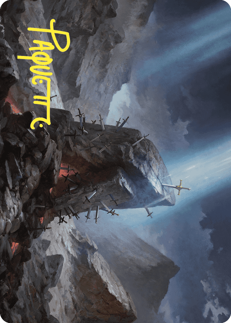 The Irencrag Art Card (Gold-Stamped Signature) [Wilds of Eldraine Art Series] | Jomio and Rueliete's Cards and Comics