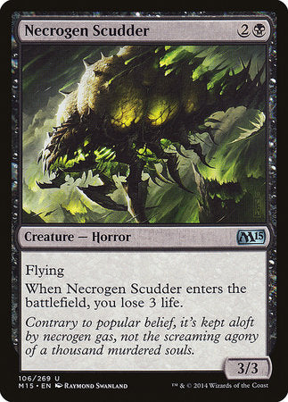 Necrogen Scudder [Magic 2015] | Jomio and Rueliete's Cards and Comics