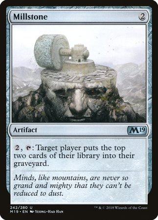 Millstone [Core Set 2019] | Jomio and Rueliete's Cards and Comics