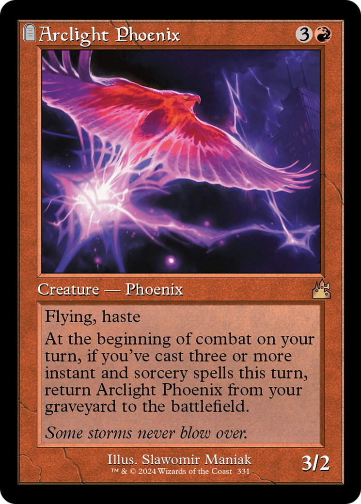 Arclight Phoenix (Retro Frame) [Ravnica Remastered] | Jomio and Rueliete's Cards and Comics