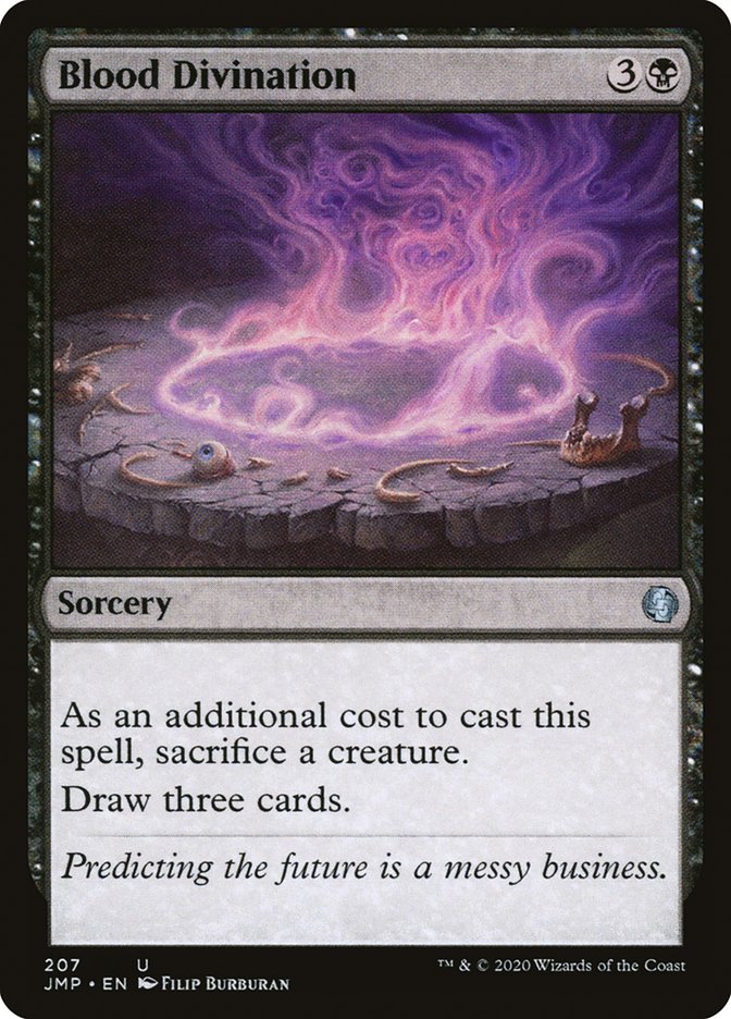 Blood Divination [Jumpstart] | Jomio and Rueliete's Cards and Comics