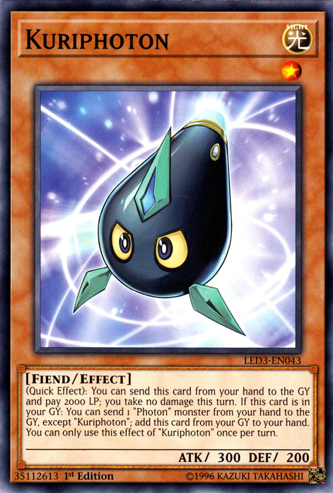 Kuriphoton [LED3-EN043] Common | Jomio and Rueliete's Cards and Comics