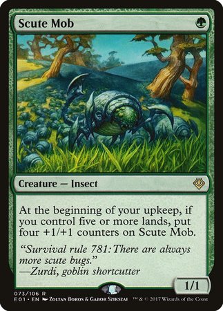 Scute Mob [Archenemy: Nicol Bolas] | Jomio and Rueliete's Cards and Comics