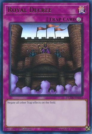 Royal Decree [DUDE-EN051] Ultra Rare | Jomio and Rueliete's Cards and Comics