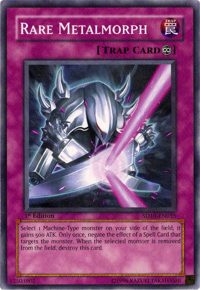 Rare Metalmorph [SD10-EN035] Common | Jomio and Rueliete's Cards and Comics