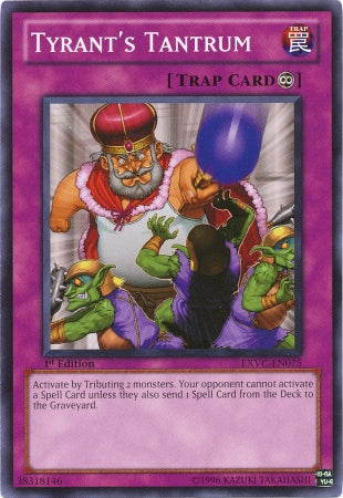 Tyrant's Tantrum [EXVC-EN075] Common | Jomio and Rueliete's Cards and Comics