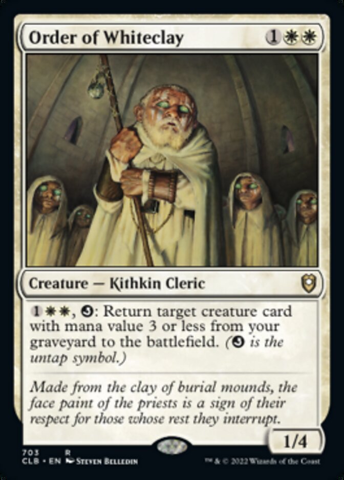 Order of Whiteclay [Commander Legends: Battle for Baldur's Gate] | Jomio and Rueliete's Cards and Comics