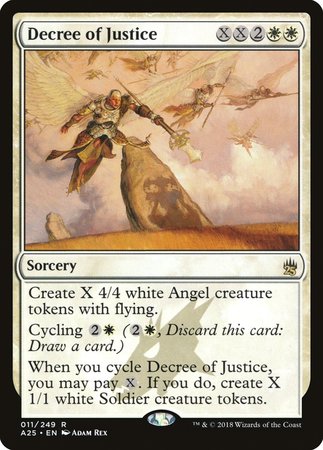 Decree of Justice [Masters 25] | Jomio and Rueliete's Cards and Comics